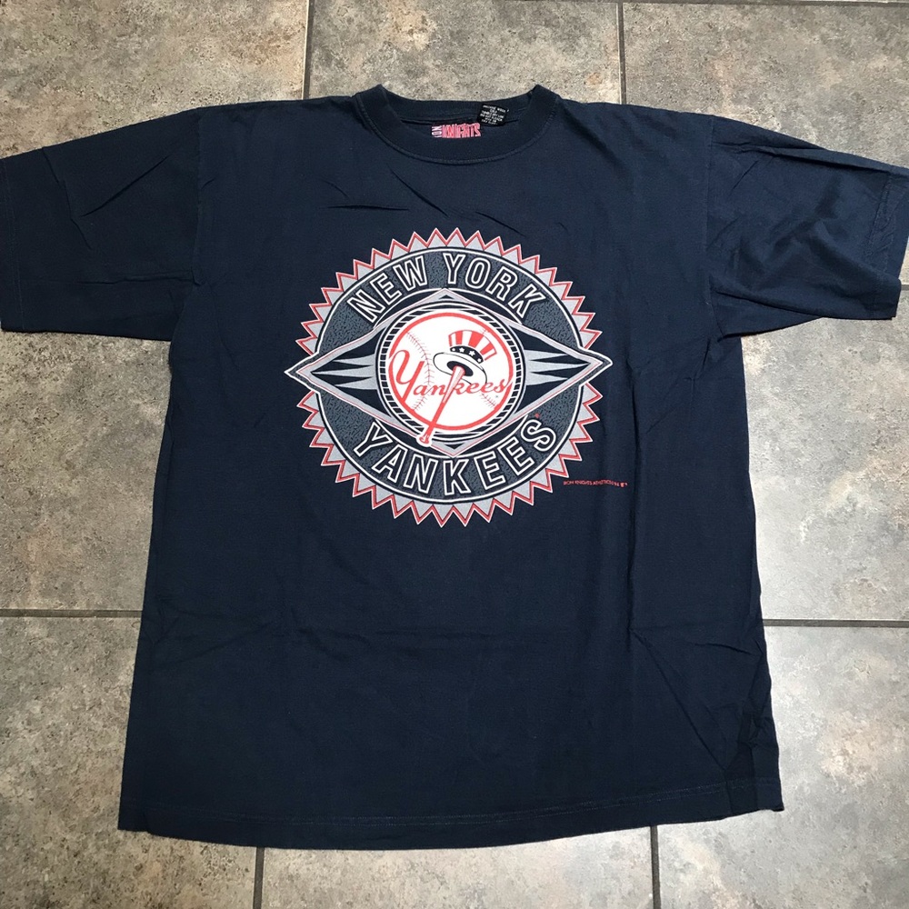 VTG 1994 MLB New York Yankees S/S T-Shirt Size Large